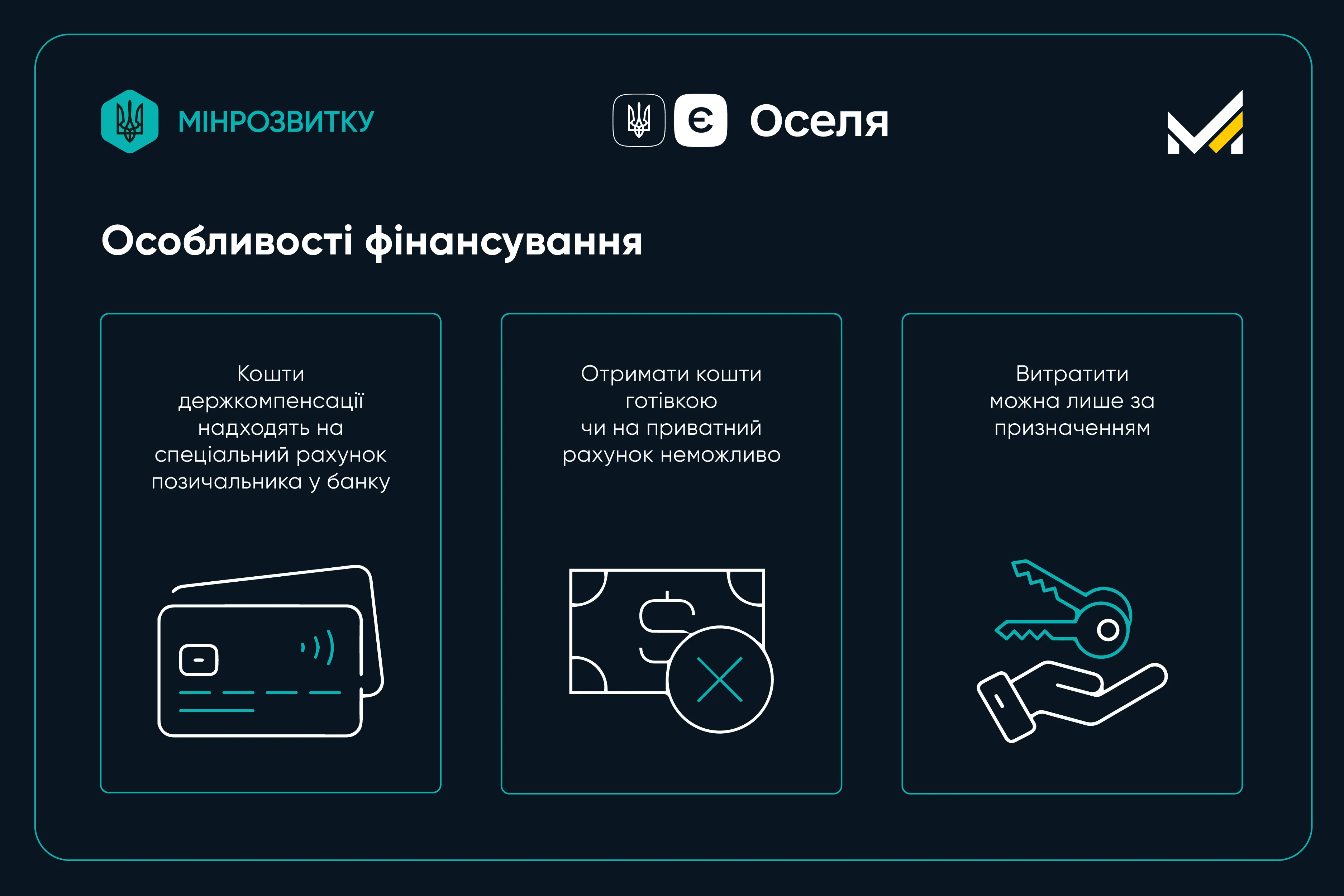 Уряд розширює доступ до програми єОселя для ВПО та мешканців прифронтових територій