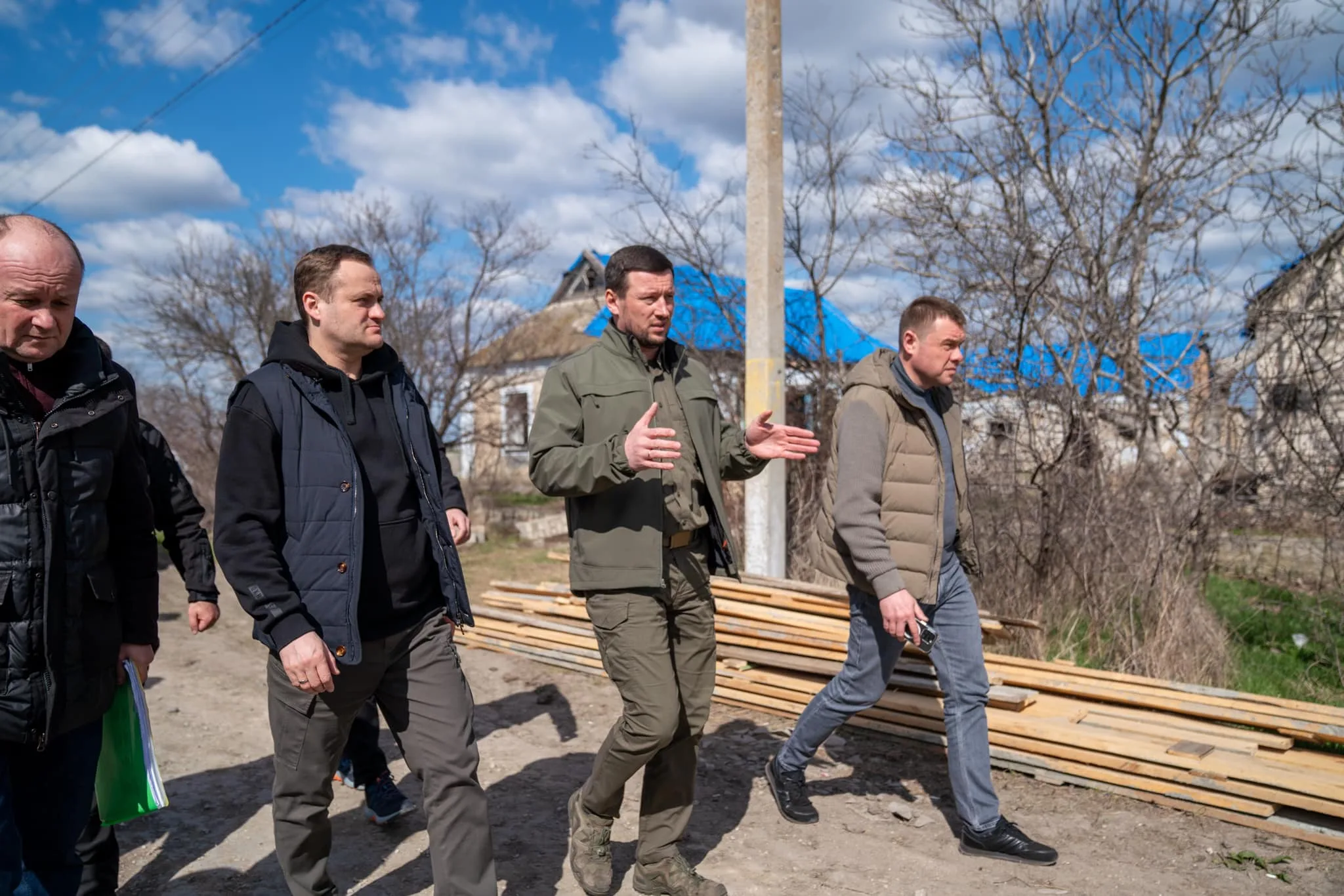 Pace of reconstruction must meet people’s needs, – Oleksiy Kuleba in Posad Pokrovskyi