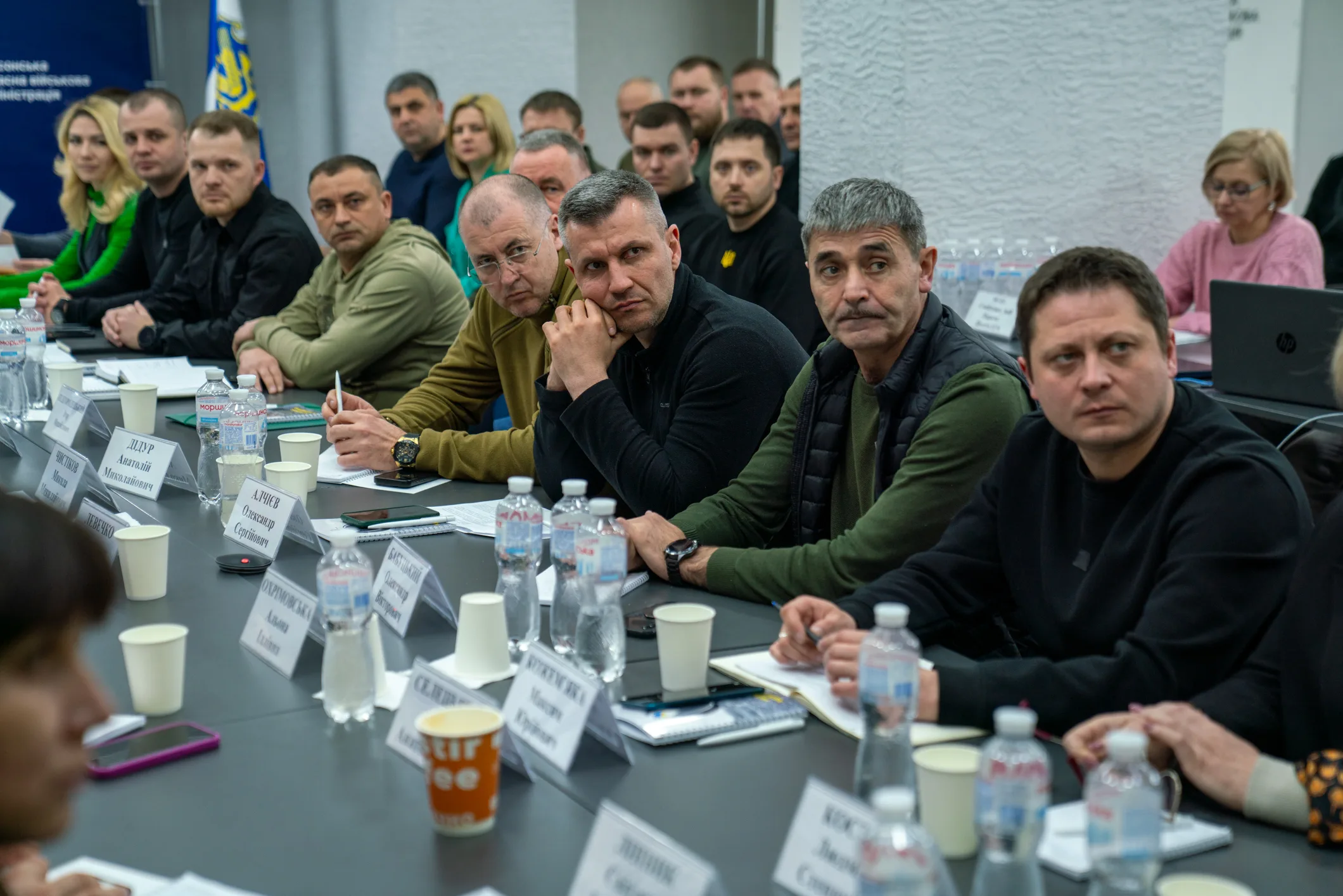 Oleksiy Kuleba met with hromada leaders of Kherson Oblast