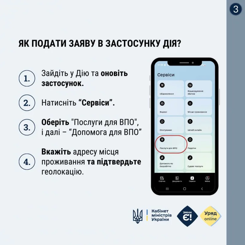 You can apply for an IDP certificate and financial support from the state online