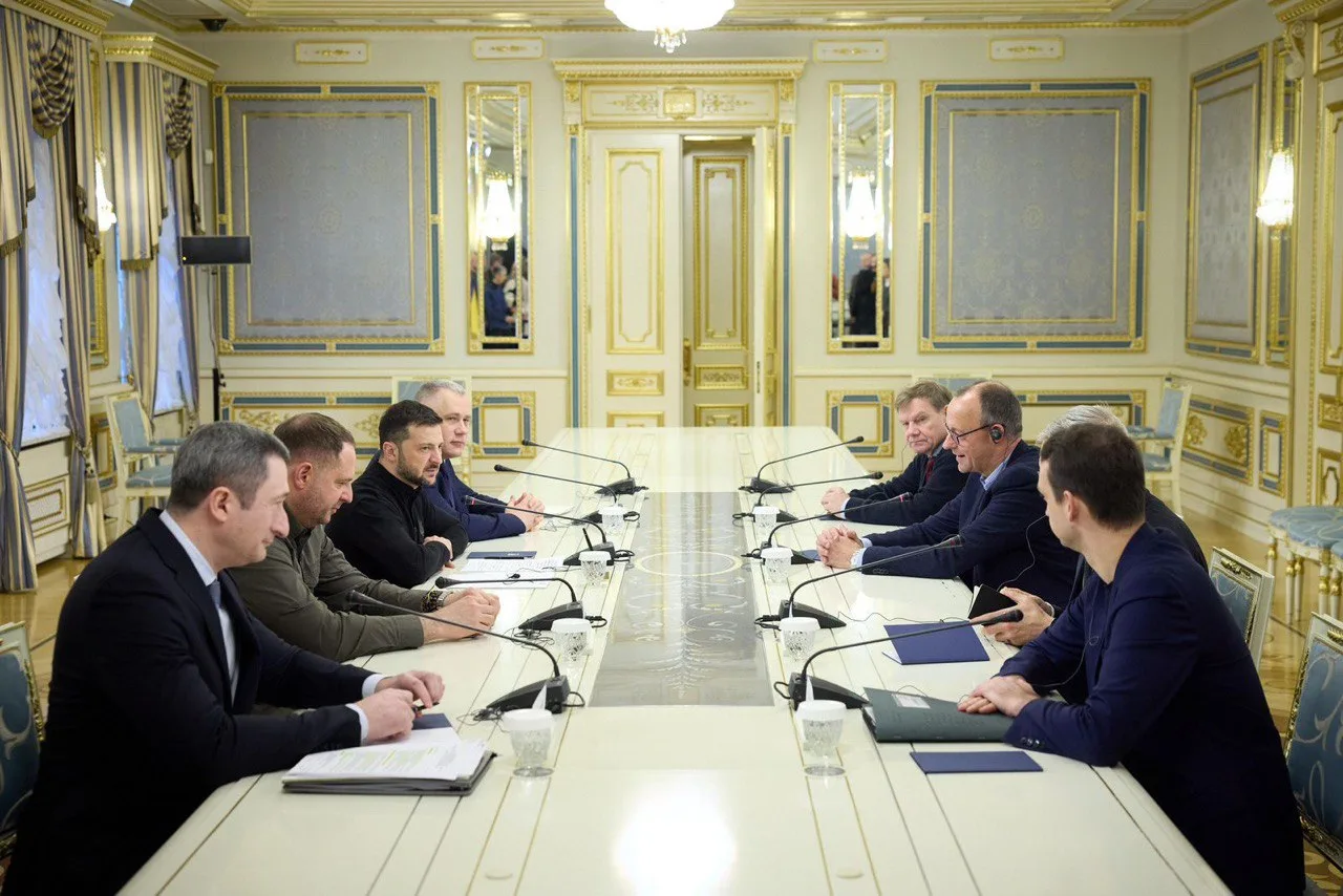Віцепрем’єр-міністр — Міністр національної єдності України Олексій Чернишов долучився до зустрічі з лідером ХДС Німеччини